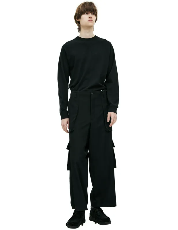Брюки карго Yohji Yamamoto, черный, арт. HP-P60-100