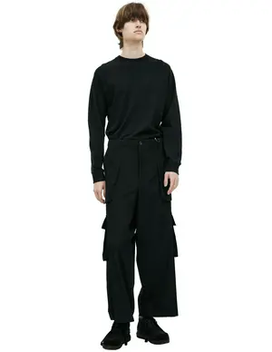 Брюки карго Yohji Yamamoto, черный, арт. HP-P60-100