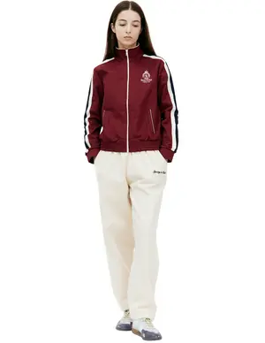 Спортивная куртка Sporty&Rich с лампасами, бордовый, арт. JAAW2329ME