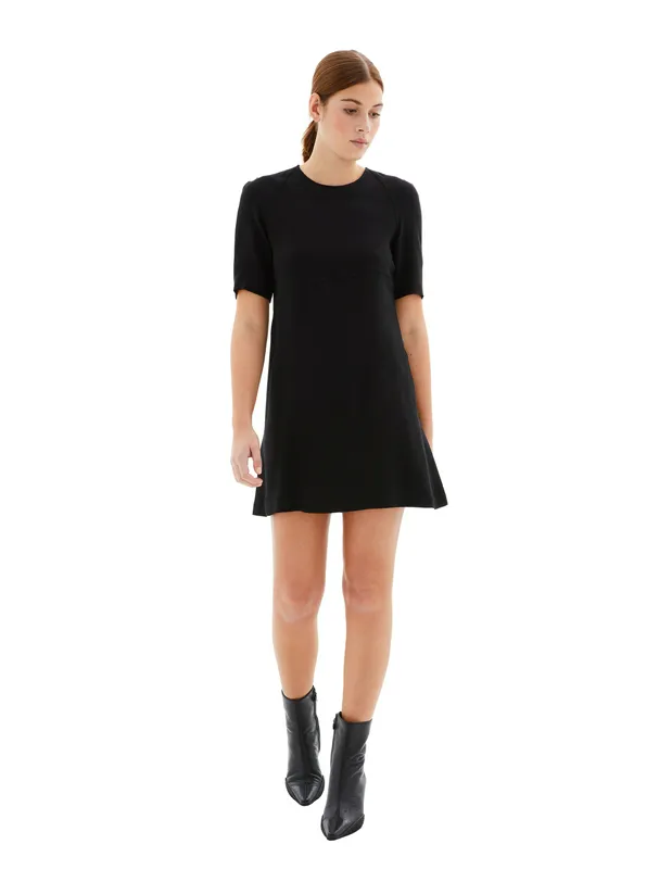Платье Jil Sander мини, черный, арт. J02CT0296/J66143/001