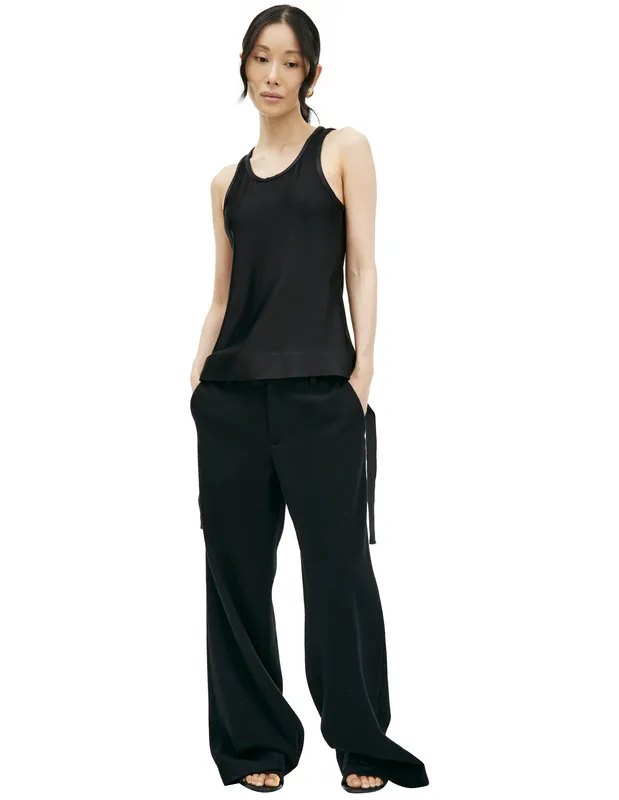 Топ Jil Sander без рукавов, черный, арт. J03NL0104/J20043/001
