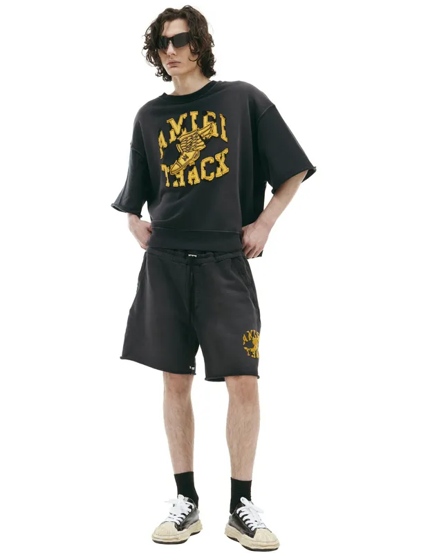 Шорты Amiri из хлопка, черный, арт. AMJYSS1002
