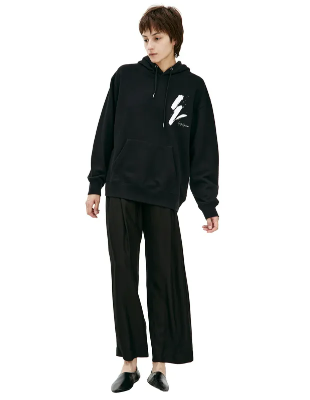 Худи Yohji Yamamoto x New Era с логотипом, черный, арт. HJ-T92-281