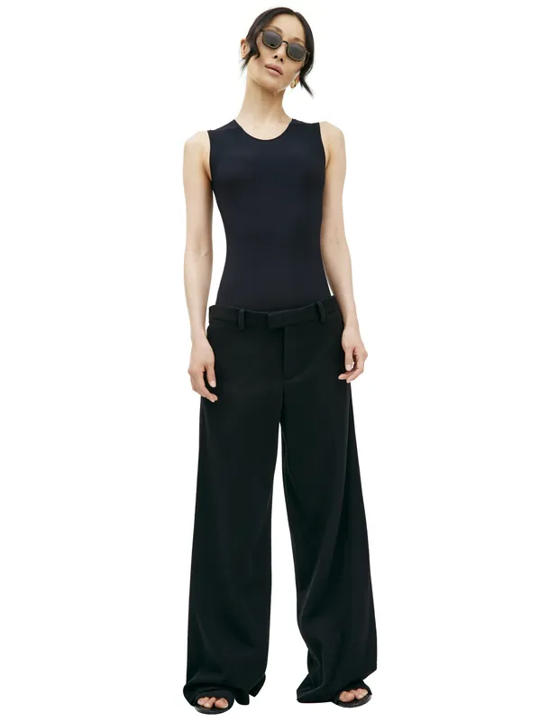Широкие джинсы Jil Sander, черный, арт. J03KA0205/J46463/010