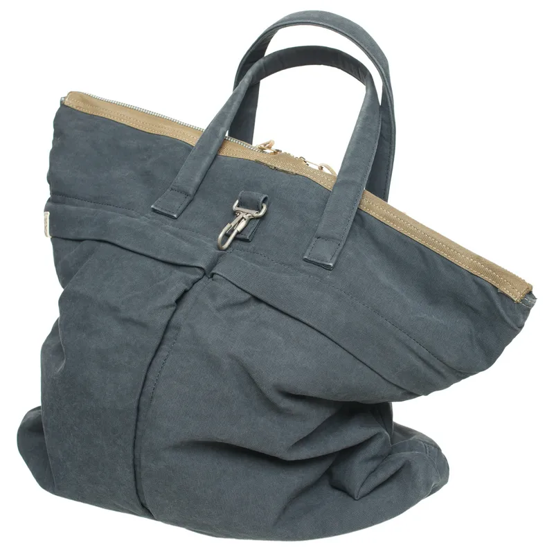 Сумка-шоппер Visvim Mavcat из выстиранного хлопка, синий, арт. 0123203003035/NAVY
