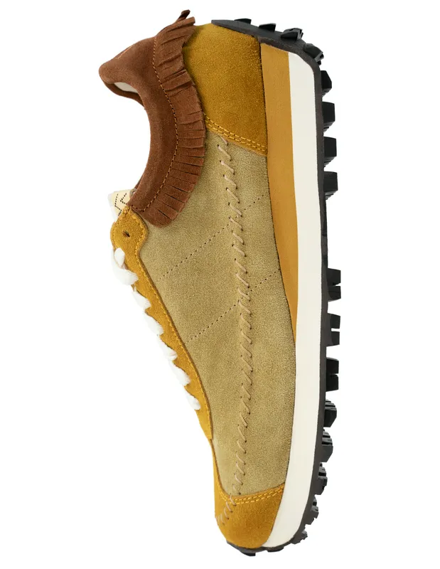 Кроссовки Visvim Walpi Runner из замши, коричневый, арт. 0122101001008