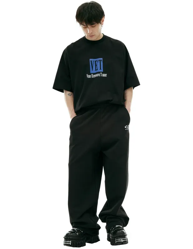 Брюки VETEMENTS с логотипом, черный, арт. UA66SP600BW