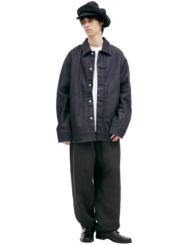 Рубашка Jil Sander джинсовая, синий, арт. J23DL0101/J45041/405/fw23