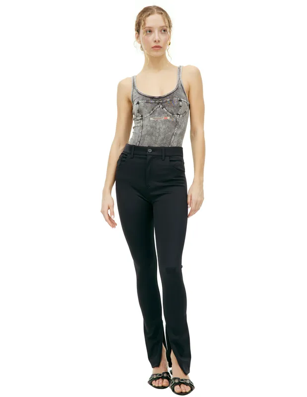 Брюки скинни Balenciaga, черный, арт. 704752/TVK15/1000