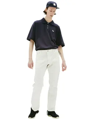 Брюки Visvim Fluxus из вельвета, белый, арт. 0122105008010