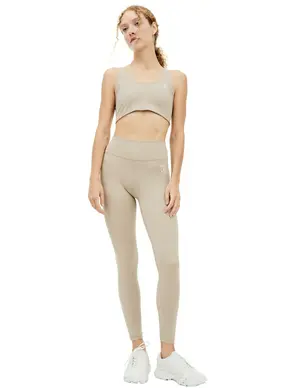 Леггинсы Sporty&Rich с принтом, бежевый, арт. PA001S405RE