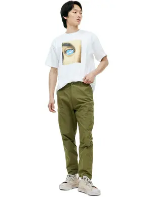 Брюки карго Undercover с нашивкой, хаки, арт. US1D4595/KHAKI