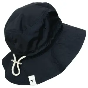Панама Jil Sander на завязках, черный, арт. J47TC0006/J70091/401