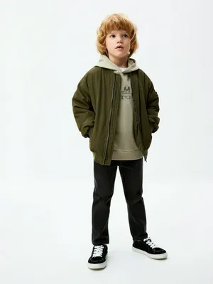 Джинсы Relaxed fit для мальчиков, серый, арт. 10864