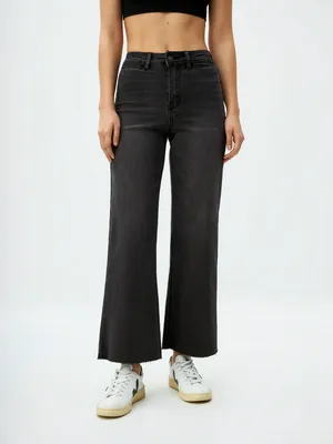 Джинсы Culottes, серый, арт. 10935