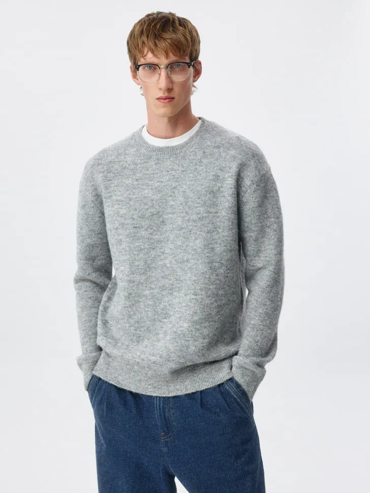 Свитер Relaxed fit с содержанием шерсти, арт. 10957