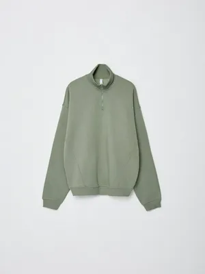 Свитшот Oversize fit с воротником, арт. 11236
