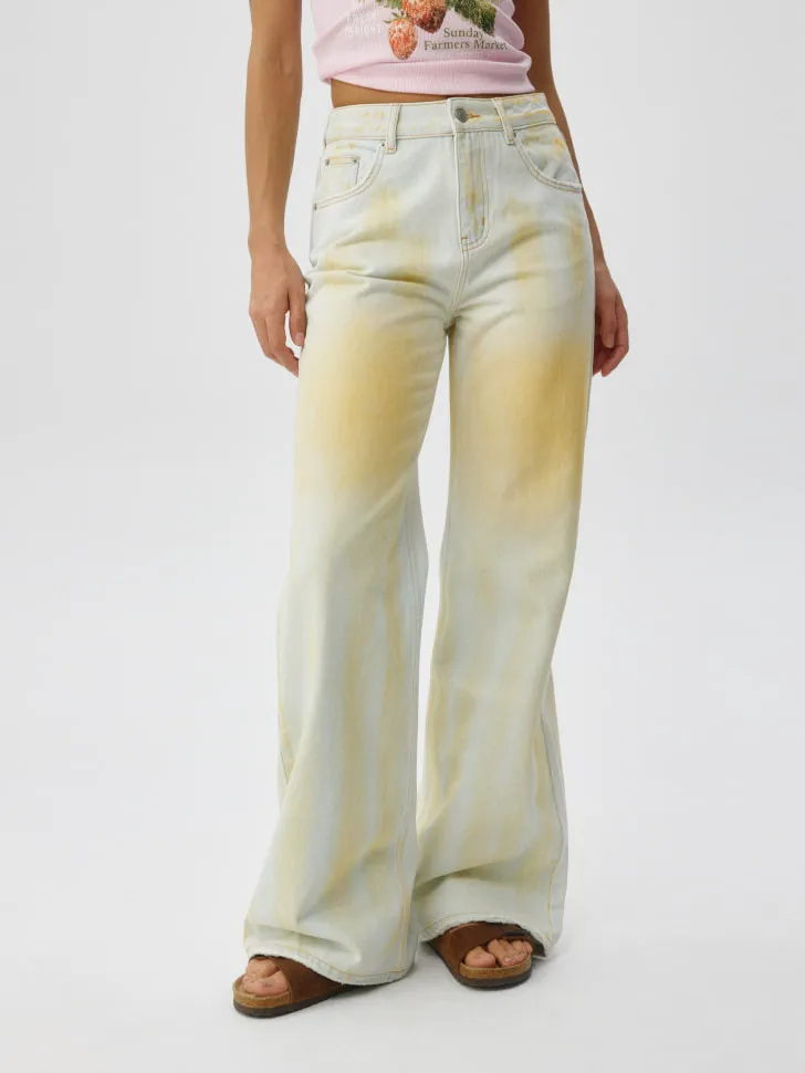 Джинсы WIDE LEG в стиле гранж, арт. SL5806011403