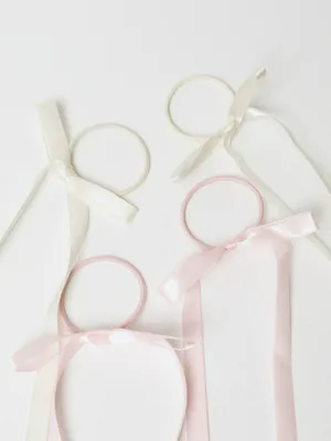 Набор резинок с бантиками для девочек, арт. 12144
