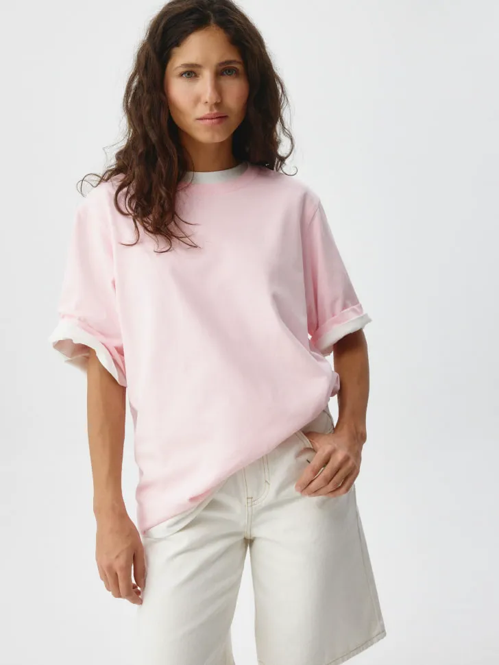 Базовая футболка ALBA oversize fit, арт. 12189