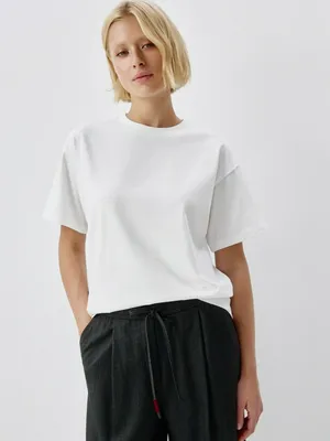 Футболка KATE OVERSIZE FIT, белый, арт. 12852