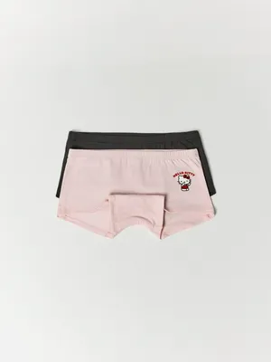 Набор из 2 трусов-слипов c принтом Hello Kitty, разноцветный, арт. 13009