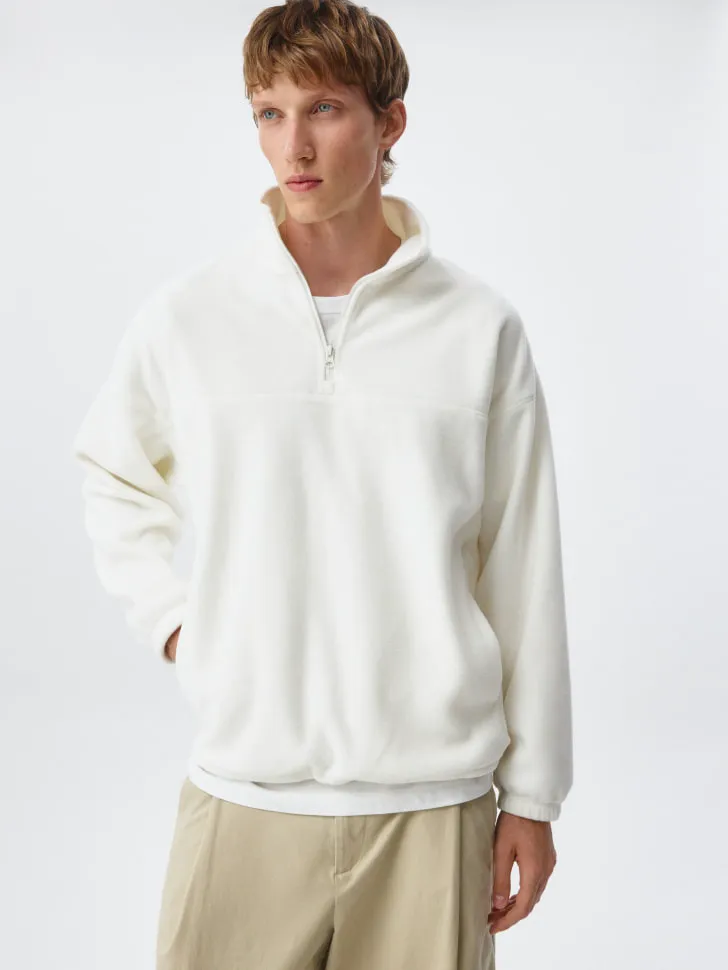 Флисовая толстовка Oversize fit, арт. 13081