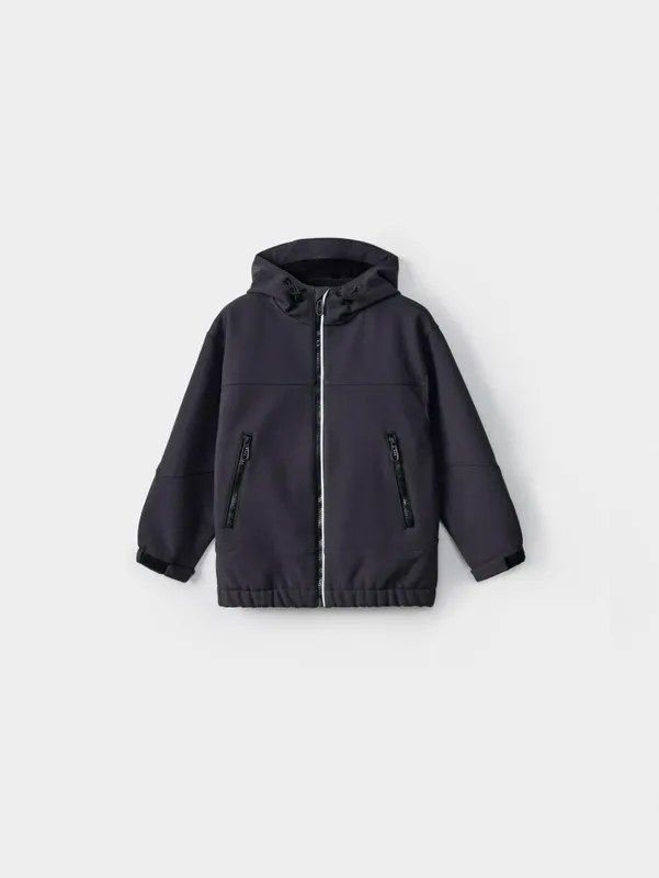 Ветровка Sela из Softshell на флисе, черный, арт. SL6808061104