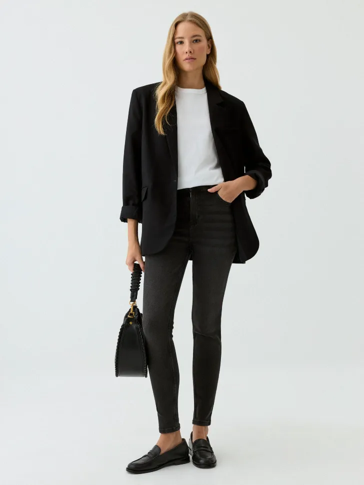 Джинсы SKINNY FIT, серый, арт. 15000