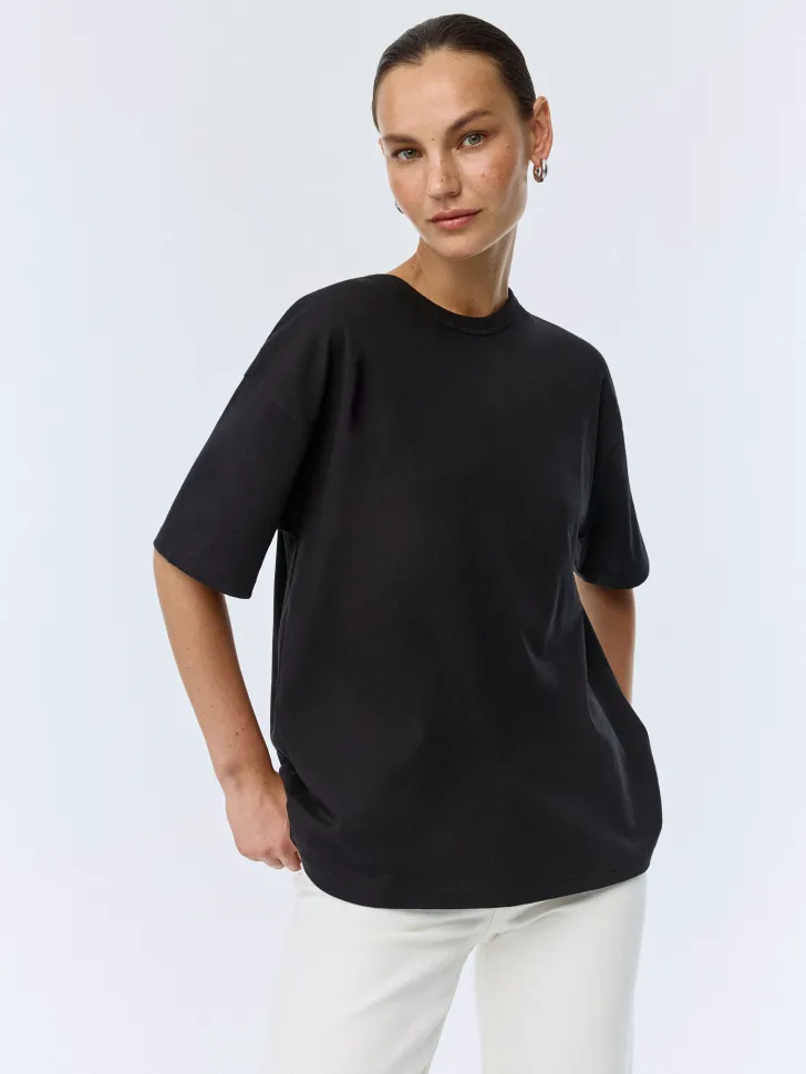 Футболка OVERSIZE FIT, черный, арт. 15022