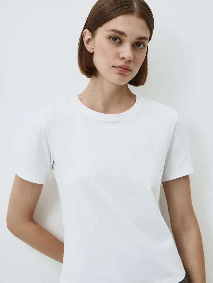 Футболка EVA SLIM FIT, белый, арт. 15055