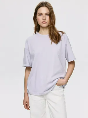 Футболка MIRA OVERSIZE FIT, фиолетовый, арт. 15480