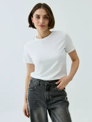 Футболка EVA SLIM FIT, белый, арт. 15580