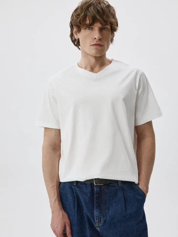 Футболка MARK REGULAR FIT базовая, белый, арт. 1607
