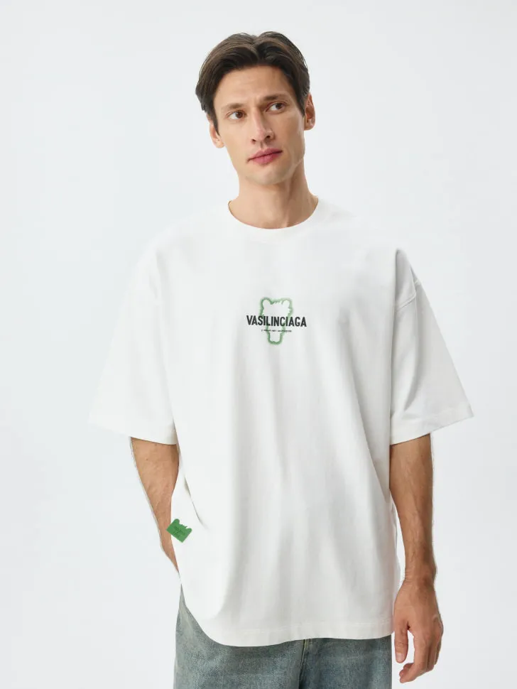 Футболка Oversize Fit SELA х VASILINCIAGA, арт. 1707