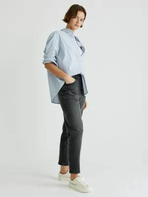 Укороченные джинсы MOM FIT, арт. 17144