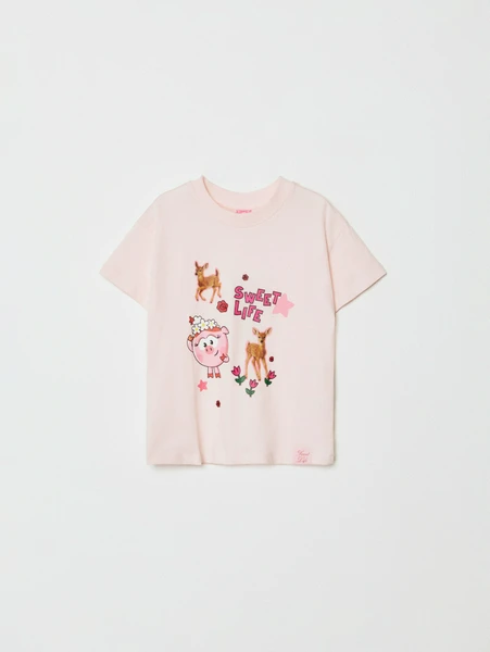 Футболка оверсайз SELA Смешарики, арт. 32957