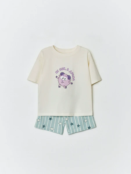 Пижама Sela x Смешарики для мальчиков, арт. 6801150302