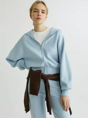 Трикотажное зип-худи SELA, арт. 34515