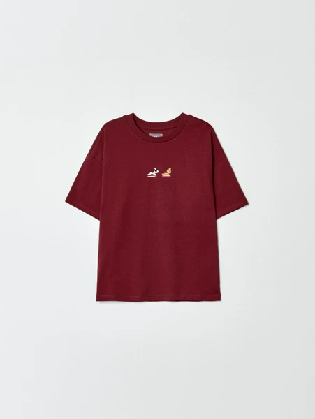 Футболка оверсайз для девочек SELA x Союзмультфильм, арт. 35077