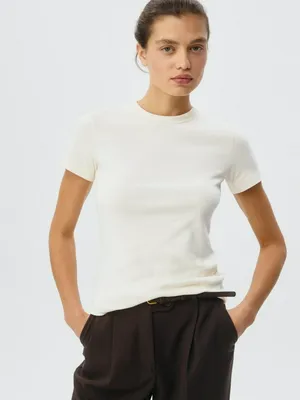Футболка KIRA SLIM FIT, белый, арт. 3549