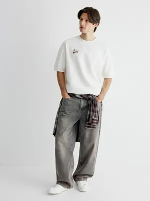 Джинсы Sela Baggy Fit со средней посадкой, арт. 35623