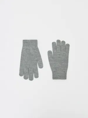 Перчатки SELA базовые сенсорные, серый, арт. 38314
