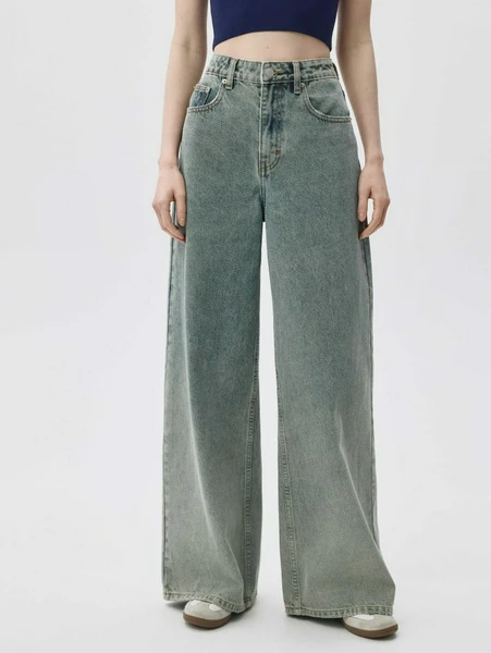 Джинсы Wide Leg Sela, синий, арт. 38356
