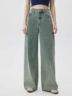 Джинсы Wide Leg Sela, синий, арт. 38356