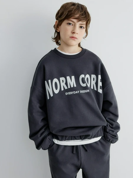 Свитшот SELA Norm Core для мальчиков, арт. SL6803070401
