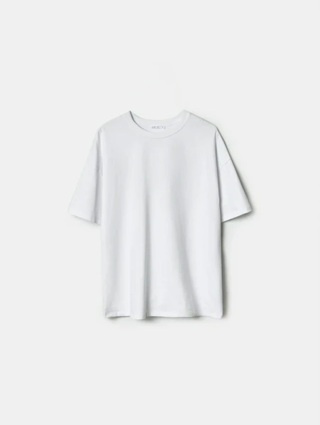 Футболка SELA REGULAR FIT, белый, арт. 39055