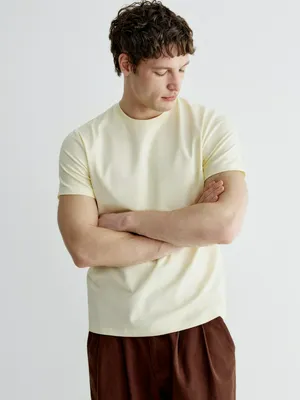 Футболка Sela Adam Slim Fit, бежевый, арт. 40556