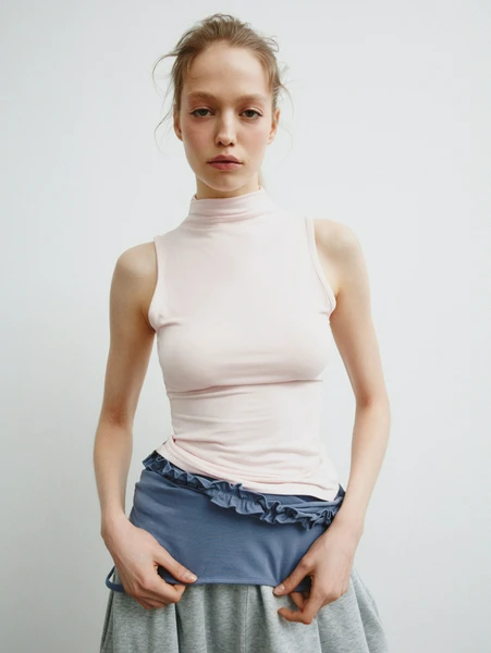 Топ с воротником Sela Young, арт. SL6803210205
