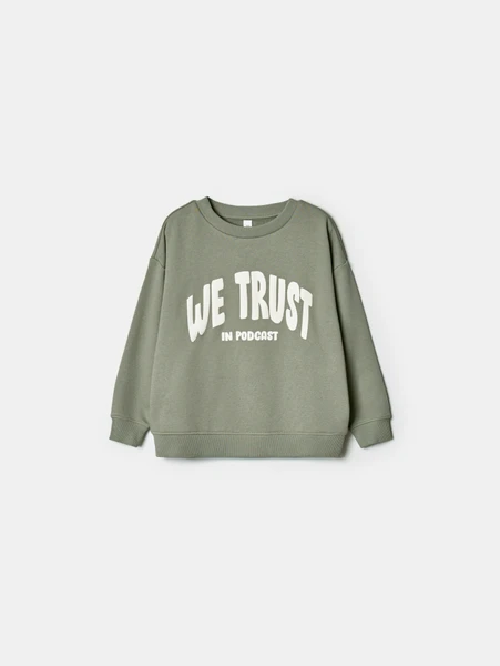 Свитшот Sela с принтом We Trust, арт. SL6803060403